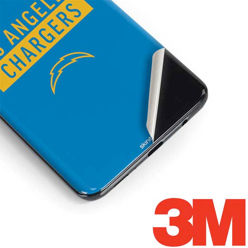NFL Los Angeles Chargers Blue Performance Series Galaxy S9 Skin