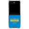 NFL Los Angeles Chargers Blue Performance Series Galaxy Z Flip5 5G Clear Case
