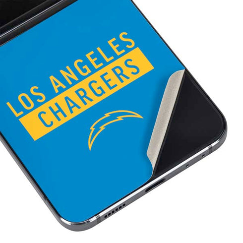 NFL Los Angeles Chargers Blue Performance Series Galaxy Z Flip5 5G Skin