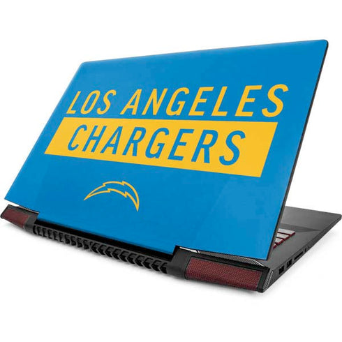 NFL Los Angeles Chargers Blue Performance Series Lenovo IdeaPad Skin