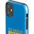 NFL Los Angeles Chargers Blue Performance Series iPhone 11 Impact Case
