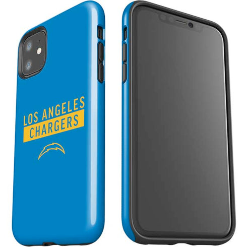 NFL Los Angeles Chargers Blue Performance Series iPhone 11 Impact Case