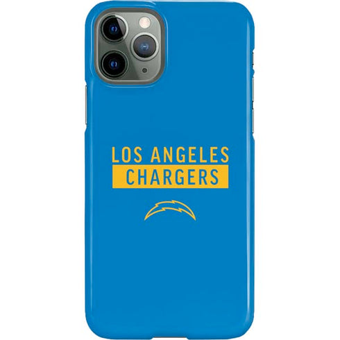 NFL Los Angeles Chargers Blue Performance Series iPhone 11 Pro Lite Case