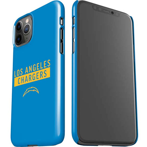 NFL Los Angeles Chargers Blue Performance Series iPhone 11 Pro Lite Case