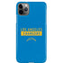 NFL Los Angeles Chargers Blue Performance Series iPhone 11 Pro Max Lite Case