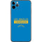 NFL Los Angeles Chargers Blue Performance Series iPhone 11 Pro Max Skin