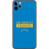 NFL Los Angeles Chargers Blue Performance Series iPhone 11 Pro Max Skin