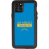 NFL Los Angeles Chargers Blue Performance Series iPhone 11 Pro Max Waterproof Case
