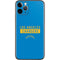 NFL Los Angeles Chargers Blue Performance Series iPhone 11 Pro Skin