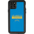 NFL Los Angeles Chargers Blue Performance Series iPhone 11 Pro Waterproof Case