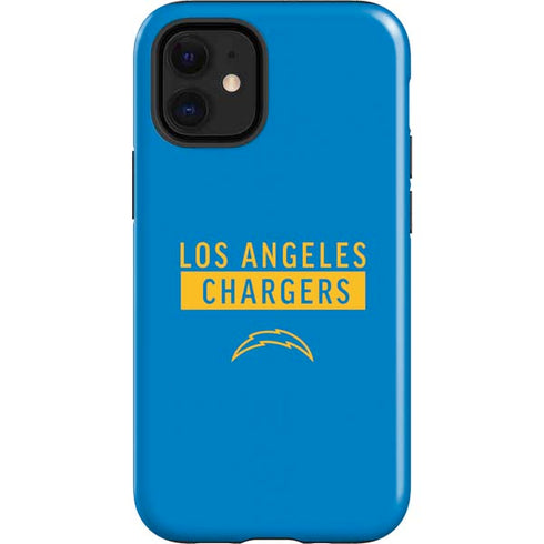 NFL Los Angeles Chargers Blue Performance Series iPhone 12 Mini Impact Case
