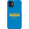 NFL Los Angeles Chargers Blue Performance Series iPhone 12 Mini Lite Case