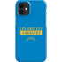 NFL Los Angeles Chargers Blue Performance Series iPhone 12 Mini Lite Case