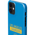 NFL Los Angeles Chargers Blue Performance Series iPhone 12 Mini Lite Case