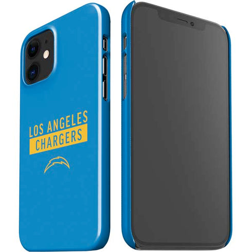 NFL Los Angeles Chargers Blue Performance Series iPhone 12 Mini Lite Case