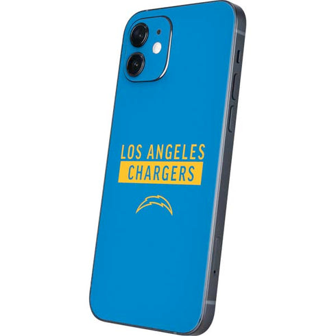 NFL Los Angeles Chargers Blue Performance Series iPhone 12 Mini Skin