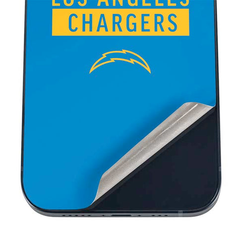 NFL Los Angeles Chargers Blue Performance Series iPhone 12 Mini Skin
