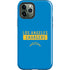 NFL Los Angeles Chargers Blue Performance Series iPhone 12 Pro Impact Case
