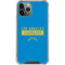NFL Los Angeles Chargers Blue Performance Series iPhone 12 Pro Max Clear Case