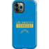 NFL Los Angeles Chargers Blue Performance Series iPhone 12 Pro Max Impact Case