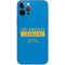 NFL Los Angeles Chargers Blue Performance Series iPhone 12 Pro Max Skin