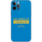 NFL Los Angeles Chargers Blue Performance Series iPhone 12 Pro Skin