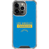 NFL Los Angeles Chargers Blue Performance Series iPhone 13 Pro Clear Case