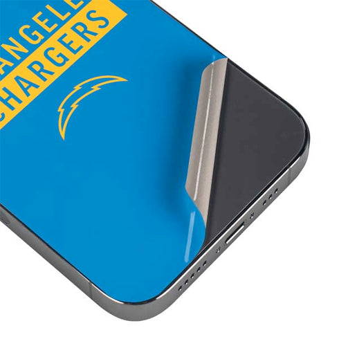 NFL Los Angeles Chargers Blue Performance Series iPhone 13 Pro Max Skin
