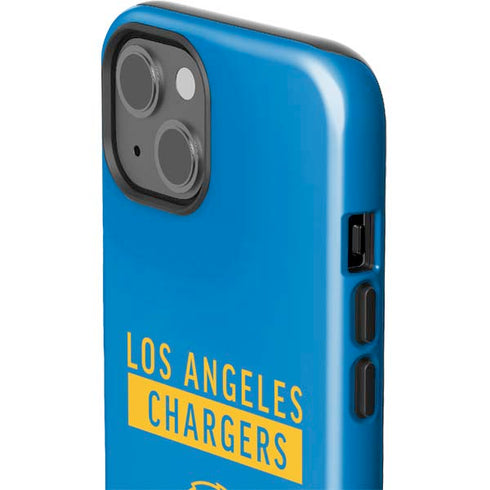 NFL Los Angeles Chargers Blue Performance Series iPhone 15 Plus Impact Case