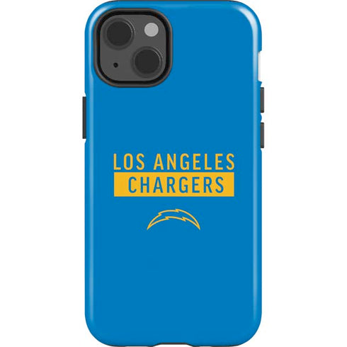 NFL Los Angeles Chargers Blue Performance Series iPhone 15 Impact Case