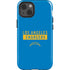 NFL Los Angeles Chargers Blue Performance Series iPhone 15 Impact Case
