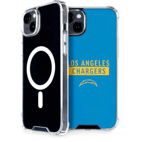 NFL Los Angeles Chargers Blue Performance Series iPhone 15 Plus MagSafe Case