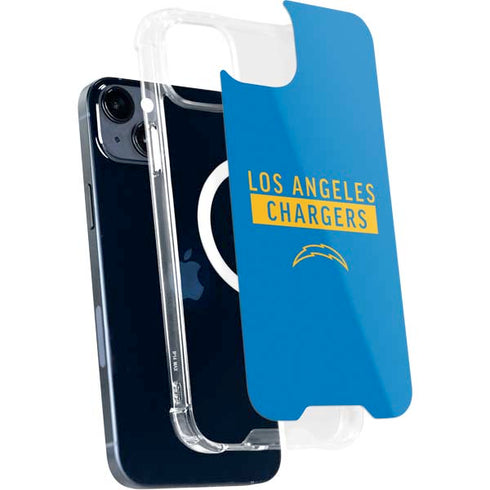 NFL Los Angeles Chargers Blue Performance Series iPhone 15 Plus MagSafe Case