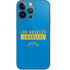 NFL Los Angeles Chargers Blue Performance Series iPhone 14 Pro Skin