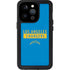 NFL Los Angeles Chargers Blue Performance Series iPhone 14 Pro Waterproof Case