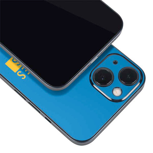 NFL Los Angeles Chargers Blue Performance Series iPhone 14 Skin