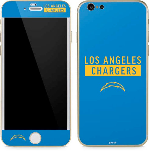 NFL Los Angeles Chargers Blue Performance Series iPhone 6/6s Skin