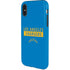 NFL Los Angeles Chargers Blue Performance Series iPhone X Pro Case