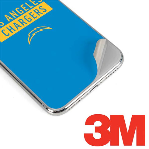 NFL Los Angeles Chargers Blue Performance Series iPhone XS Max Skin
