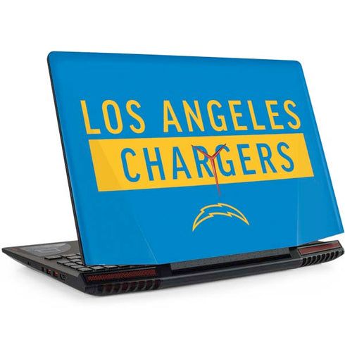 NFL Los Angeles Chargers Blue Performance Series Legion Y720 Skin