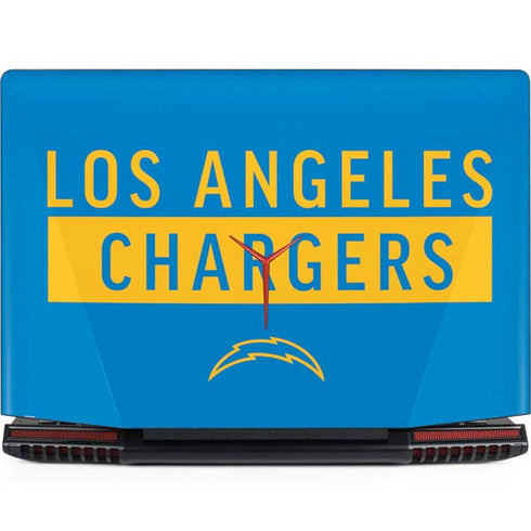 NFL Los Angeles Chargers Blue Performance Series Legion Y720 Skin