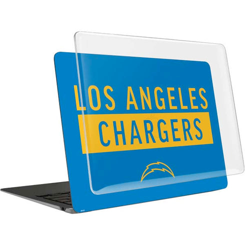 NFL Los Angeles Chargers Blue Performance Series MacBook Air 13in M1 (2021) Case plus Skin