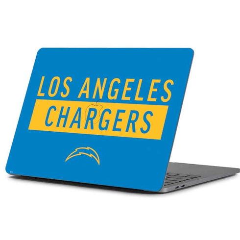 NFL Los Angeles Chargers Blue Performance Series Apple MacBook Pro 13-inch Skin