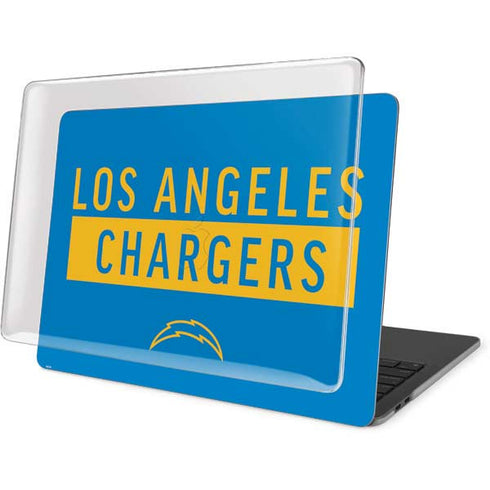 NFL Los Angeles Chargers Blue Performance Series MacBook Pro 13in (2020) Case plus Skin
