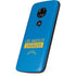 NFL Los Angeles Chargers Blue Performance Series Moto E5 Play Skin