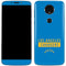NFL Los Angeles Chargers Blue Performance Series Moto E5 Plus Skin
