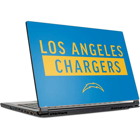 NFL Los Angeles Chargers Blue Performance Series MSI GS65 Stealth Laptop Skin