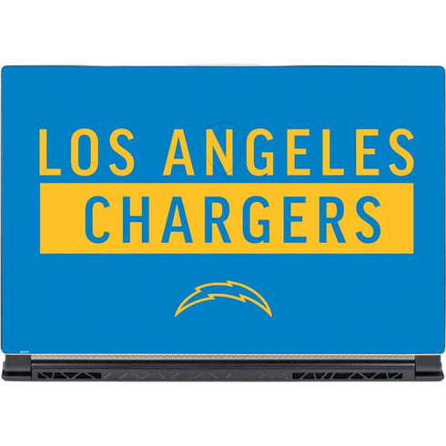 NFL Los Angeles Chargers Blue Performance Series MSI GS65 Stealth Laptop Skin
