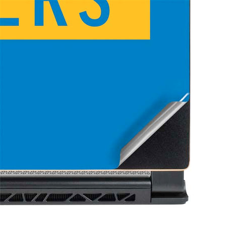 NFL Los Angeles Chargers Blue Performance Series MSI GS65 Stealth Laptop Skin
