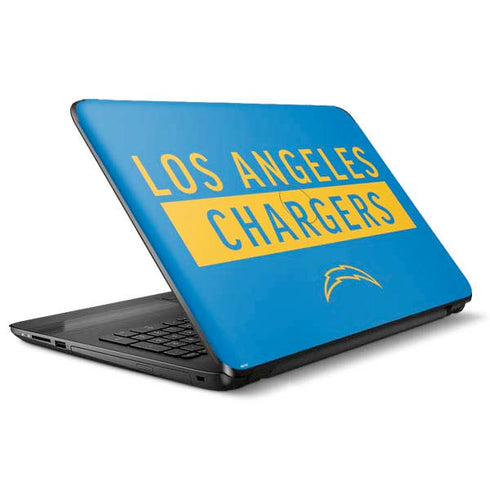 NFL Los Angeles Chargers Blue Performance Series HP Notebook Skin